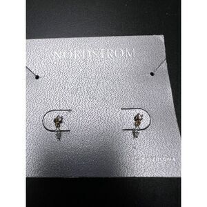 Tiniest CZ Drop Earrings